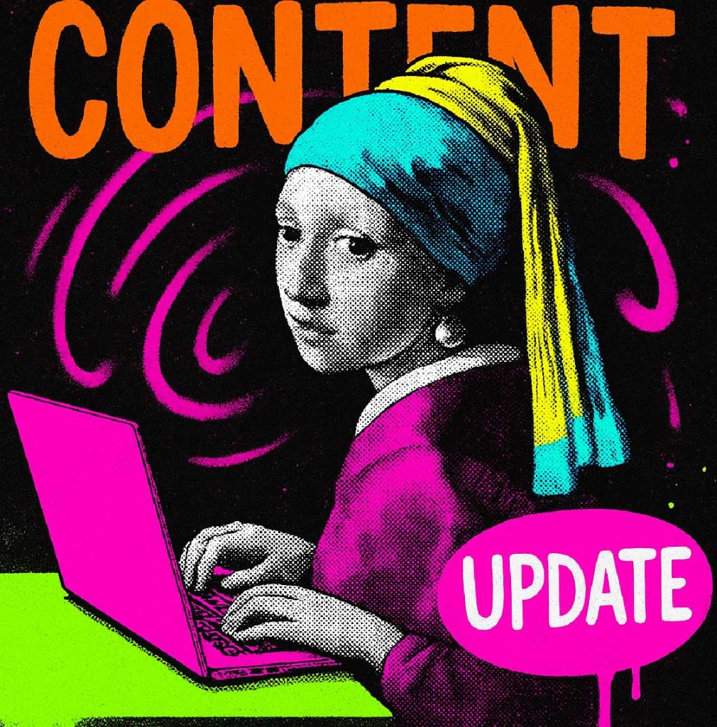 contenta update services at LA Webdesign