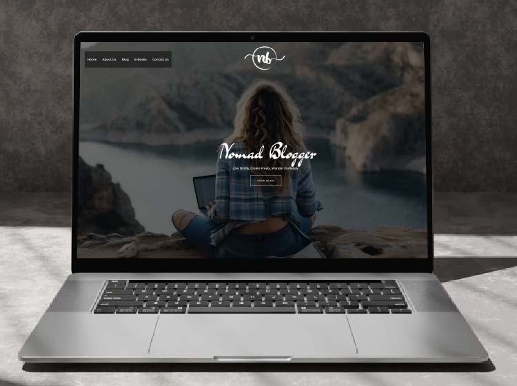 nomad blogger portfolio